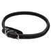 Аркон Ошейник для собак ''Чау-Чау'', короткий, круглый, длина 45-53 см, черный – интернет-магазин Ле’Муррр