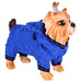 Dezzie Свитер с капюшоном для собак, размер 25 см, синий – интернет-магазин Ле’Муррр
